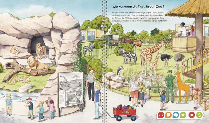 Actual product image tiptoi Entdecke den Zoo (German, Inca Friesian, Constanze Schargan, 2017)