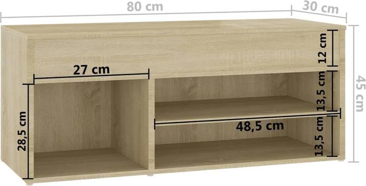 Immagine prodotto VidaXL Clark (80 x 30 x 45 cm)