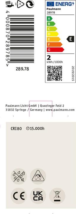 Produktbild Paulmann Reflektor (GU4, 1.80 W, 184 lm, 1 x, E)