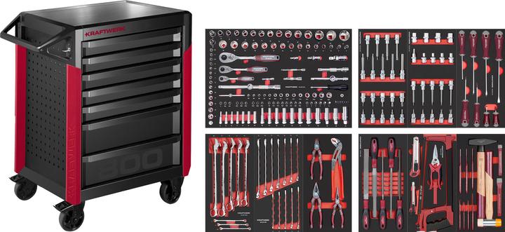 Produktbild Kraftwerk Pro Line Werkstattwagen Schubladen (238 x)