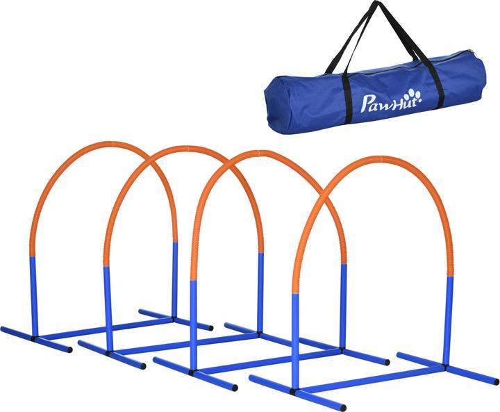 PawHut Kit d'agilité pour chien avec sac de transport (Taille unique, Agility)