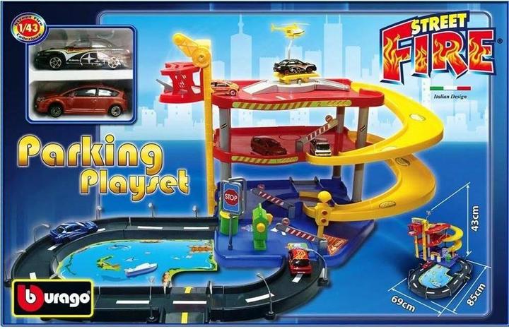 Produktbild Bburago Garage Set mit 2 Autos