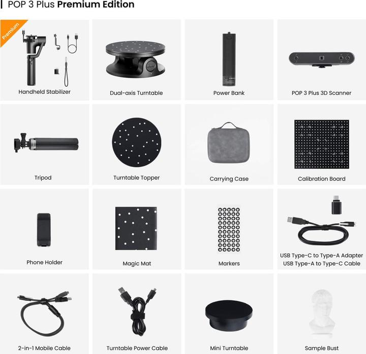 Immagine prodotto Revopoint Scanner 3D POP 3 Plus