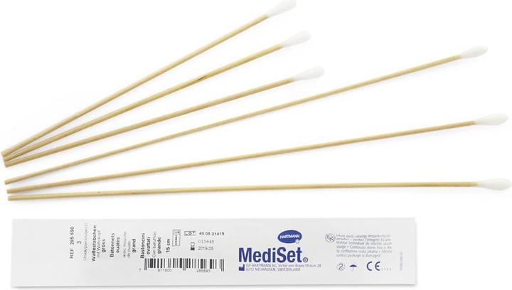 Mediset Wattestäbchen 15cm gross