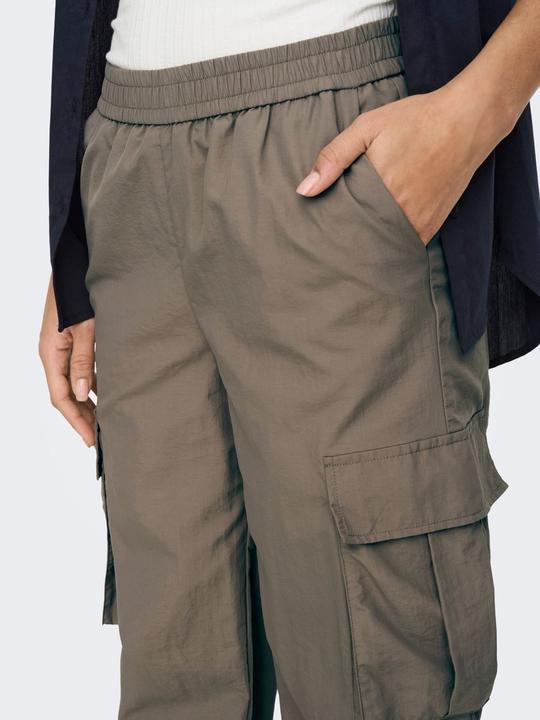 Immagine prodotto JdY Taglio a gamba larga Vita media Pantaloni elasticizzati Pantaloni cargo (S)