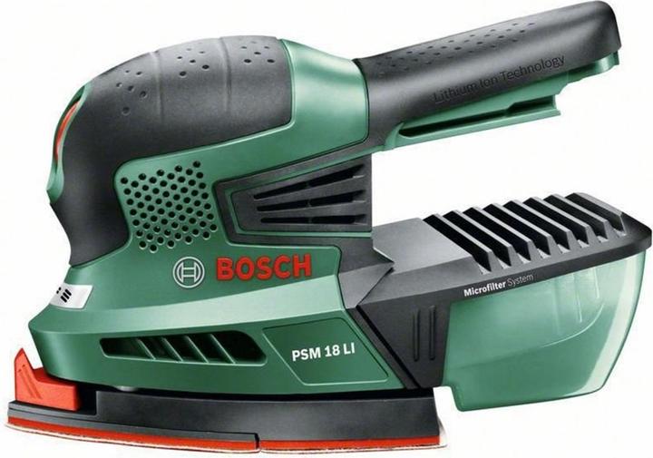 Image du produit Bosch Home & Garden PSM 18 LI, 1 batterie (Ponceuse multi)