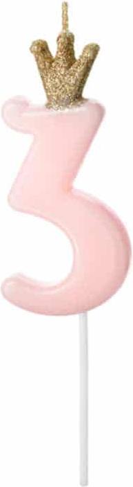 Partydeco Zahl 3 (1 x)