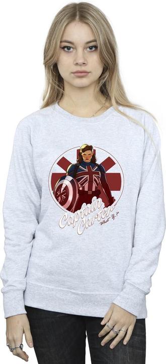 Image du produit - Sweat WHAT IF CAPTAIN CARTER - Femme (M)