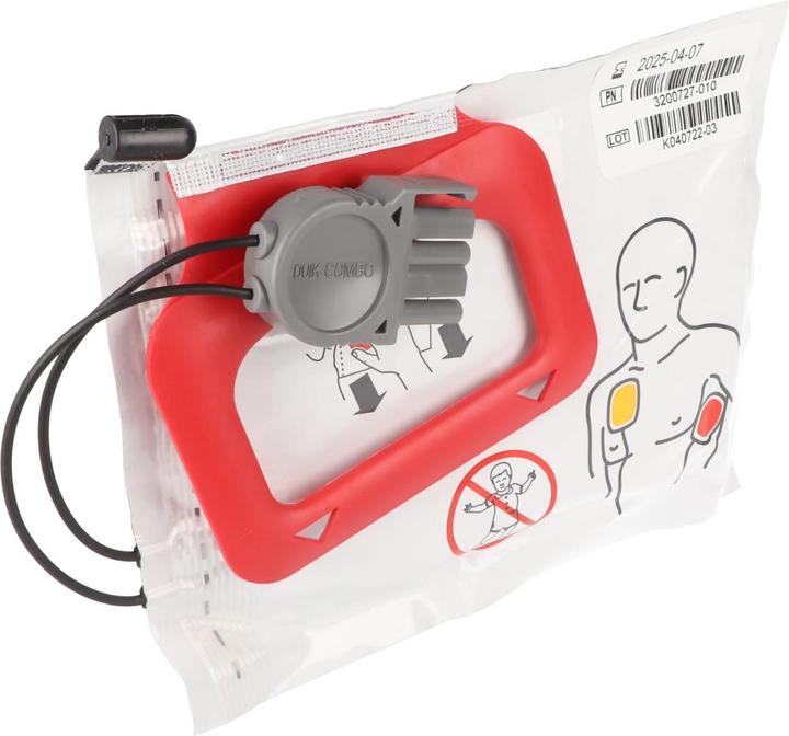 Actual product image Physio Control Original lithium battery defibrillator Lifepak CR Plus/ Express (1 pcs., Device specific, 1500 mAh, Rechargeable battery)