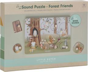 Image du produit Little Dutch Sound Greif-Puzzle Forest Friends