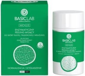 Actual product image BasicLab Enzymatic Cleansing Scrub for Oily, Acne-Prone, and Sensitive Skin (Cleansing lotion)