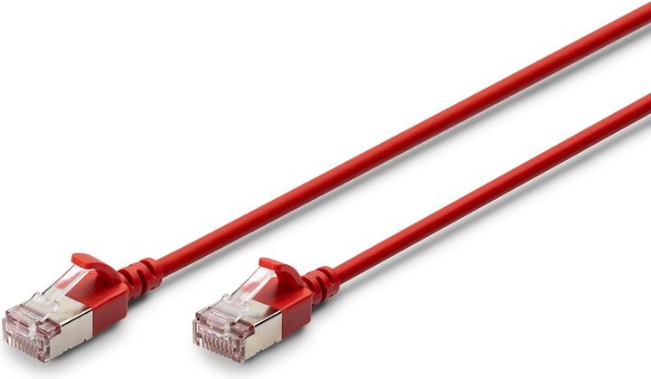 Immagine prodotto Digitus CAT 6A Klasse Ea, F/FTP, Twisted Pair Patchkabel, Cu, LSZH, AWG 32/7, Länge: 1,5 m, rot (F/FTP, CAT6a, 1.50 m)
