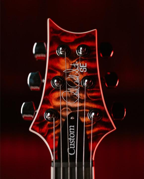 Actual product image PRS SE Custom 24-08 Quilt (Electric guitar, mahogany, Quilted maple, Maple)