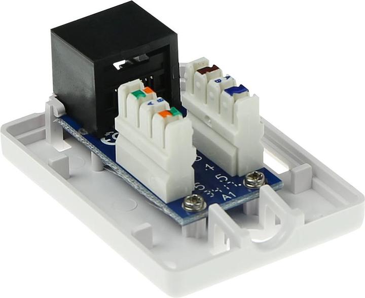 Immagine prodotto Scatola montata a superficie non schermata a 1 porta CAT5E. Tipo: CAT5E Wall mountbox c5e 1 prt unsh (Cavi)