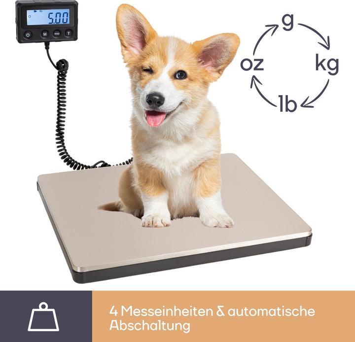 Produktbild Perel Digitale Postwaage mit externem Display - 100 kg / 10 g
