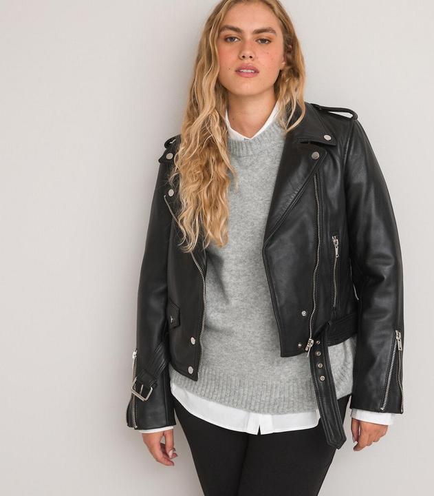 Produktbild La Redoute Collections Lederjacke Gaston (48)