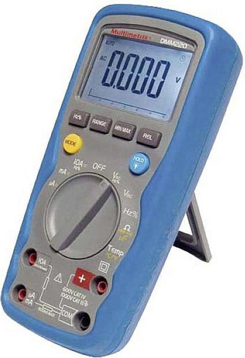 Immagine prodotto Multimetrix Multimetro manuale DMM 220 (CAT III 1000V, CAT IV 600V)
