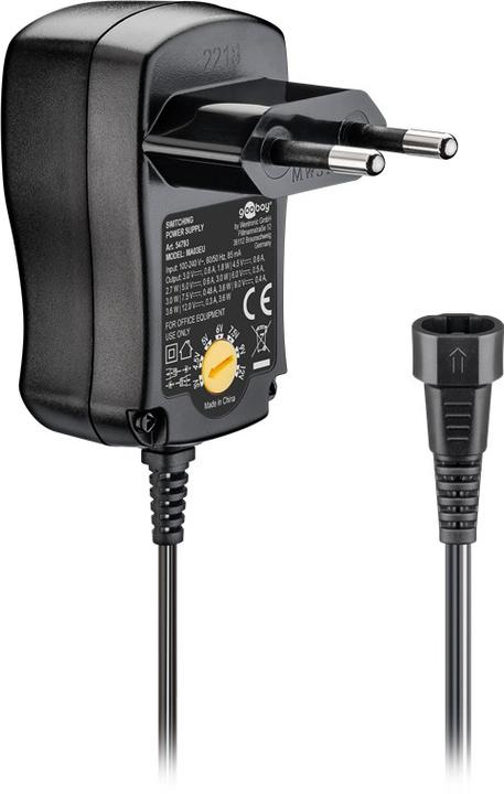 Immagine prodotto Goobay Alimentazione universale 3 V - 12 V 0,3A