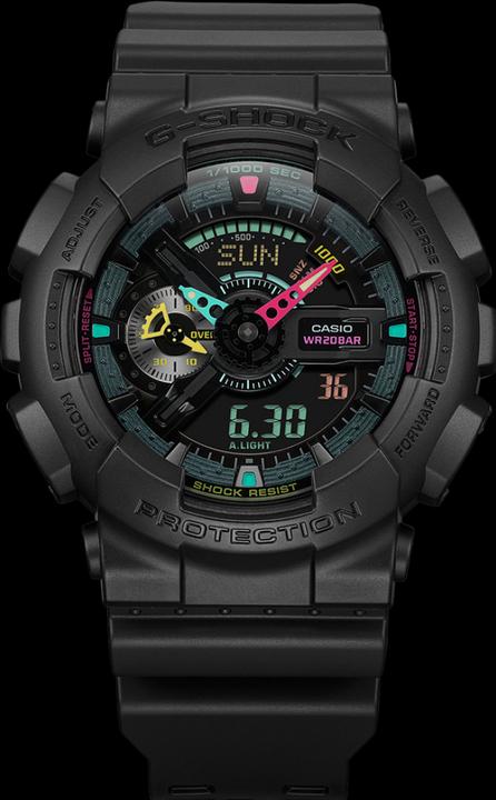 Image du produit G-Shock GA-110MF-1AER (Montre numérique, Chronographe, 51 mm)