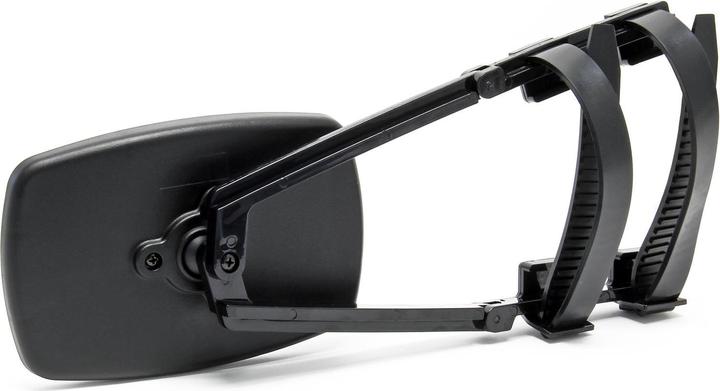 Actual product image Wiltec Universal Caravan Towing Mirror 2Pcs for Broader View in Traffic 190x120mm with Folding Mechanism