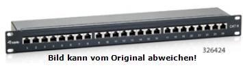 Produktbild equip 19" Patchpanel: 24 Port, 1HE, grau
