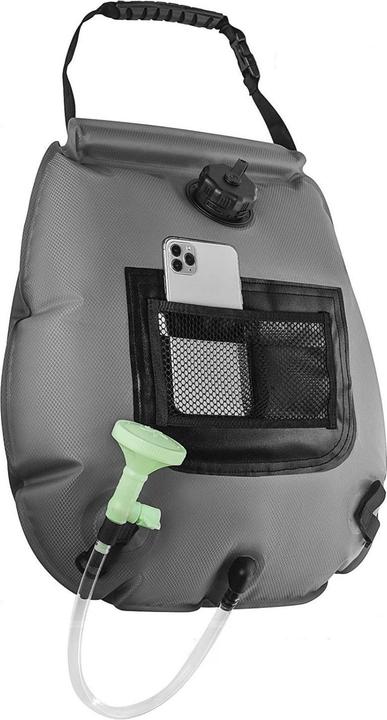 Hermex Duschtasche Campingdusche Aufheizbare Outdoor-Dusche