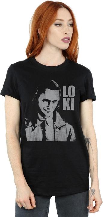 Immagine prodotto Loki Head Poster Maglietta Ampia Donna (5XL)