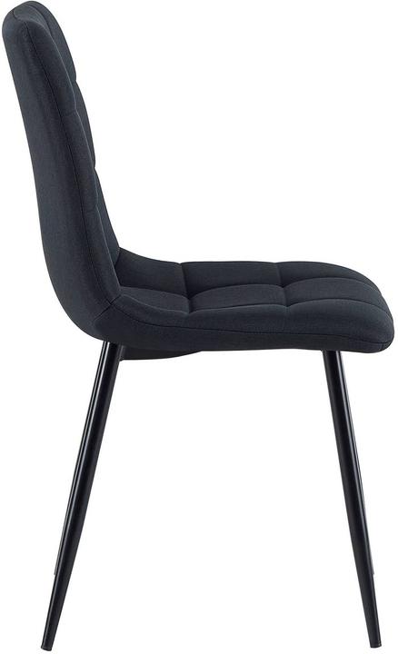 Image du produit Swisshandel24 Set de 4 chaises Antibes Tissu