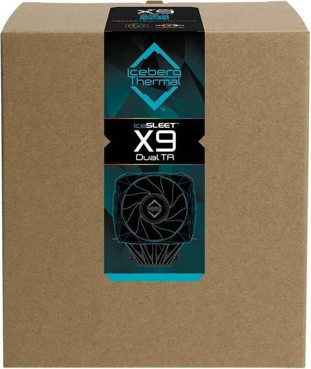 Image du produit Iceberg Thermal IceSLEET X9 Dual TR - Threadripper uniquement (166 mm)