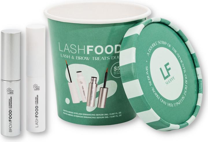 Lashfood Lash + Brow Treats Duo (2 ml)