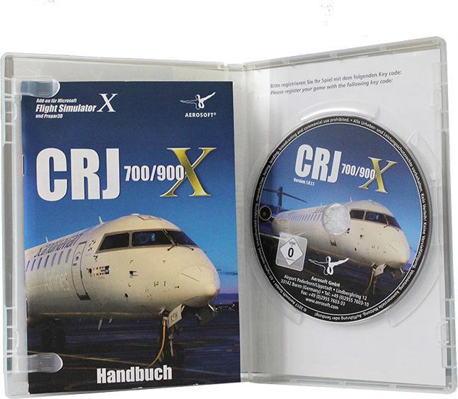 Actual product image Aerosoft CRJ 700/900 X Add-on Microsoft Flight Simulator X (PC, EN)