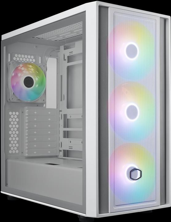 Produktbild Cooler Master MasterBox 600 White (mATX, ITX, ATX, E-ATX)
