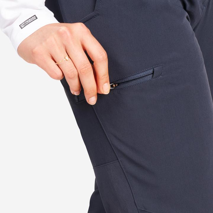 Produktbild Tribord Segelhose Damen wasserabweisend 500 schwarz/grau (31)