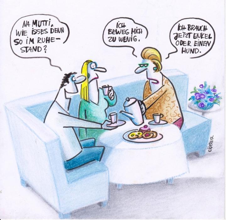 Immagine prodotto Endlich Feierabend! - Cartoons zum Ruhestand (Tedesco, Vari, 2023)