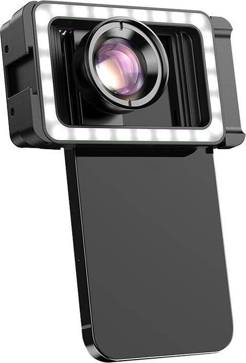 Image du produit Apexel Appareil mobile APL-HB100FL23 100mm macro avec LED (noir)