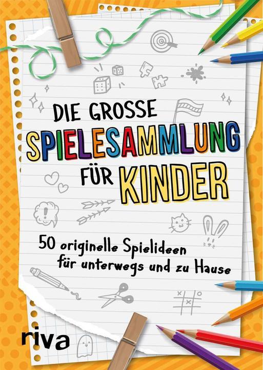 Produktbild Die grosse Spielesammlung für Kinder (Deutsch, Emma Hegemann, 2021)