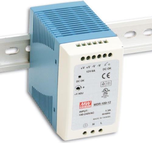 Produktbild MeanWell HutschienenNetzteil (DINRail)