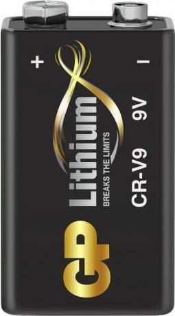 Image du produit GP Batteries PILE AU LITHIUM 9V/CRV9 (9V Block, 800 mAh)