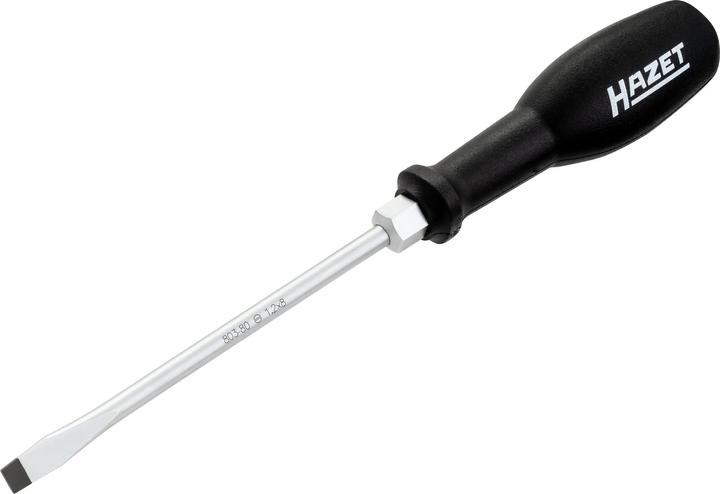 Produktbild HAZET Schraubendreher trinamic 803-80 ∙ Schlitz Profil ∙ 1.2 x 8 mm (Schlitzschrauben)