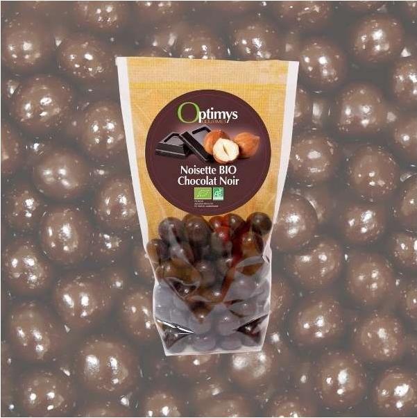 Immagine prodotto Optimys Indulgenza Nocciola Kernels cioccolato al latte organico (150 g)