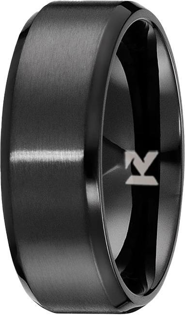 K12 - Black Steel Ring - 77