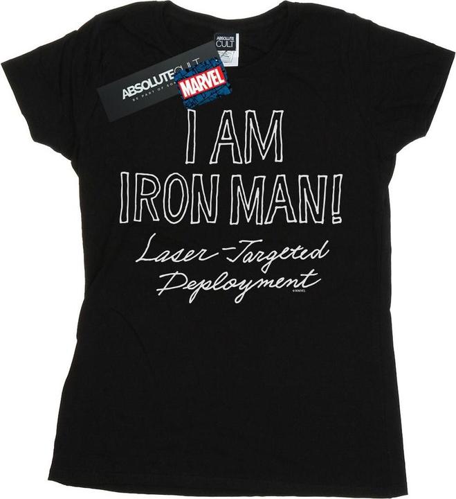 Immagine prodotto I Am Iron Man Maglietta Donna (L)