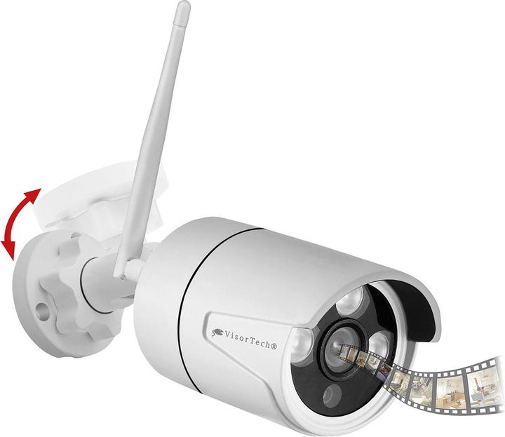 Produktbild VisorTech 2K-Funk-Kamera für Rekorder DSC-500.nvr (2304 x 1296 Pixels)
