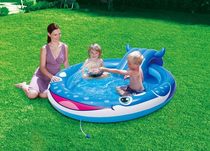 Produktbild Summer Waves Kinderpool Wal mit Rutsche