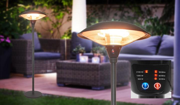 Produktbild Sonnenkönig Wärmepilz Elektro schwarz Champignon electronique noir (2100 W)