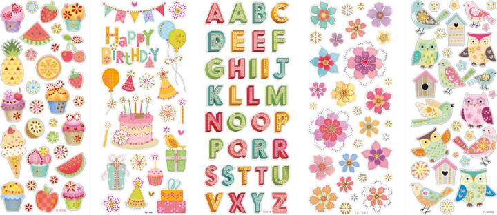 Actual product image Folia Brilliant stickers