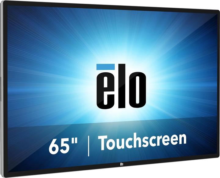 Produktbild ēlo ET6553L-2UWA-1-MT-ZB-GY-G 2.0 DPORT 1.4 CAP TOUCH WW GRAY NMS IN MNTR (3840 x 2160 Pixel, 64.50")