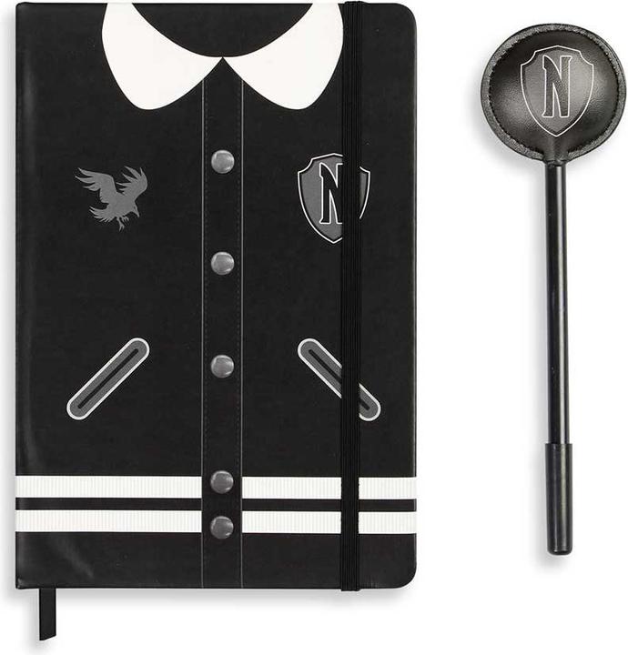 Produktbild Karactermania MERCREDI - Varsity - Gift Box - Notebook A5 + Stylo (A5)