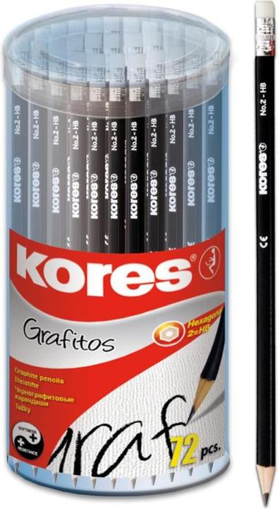 Image du produit Kores Grafitos (3 mm, HB, 72 x)