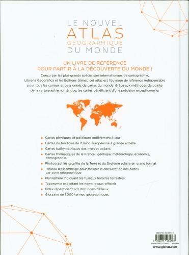 Nutritional values and ingredients Le nouvel atlas géographique du monde